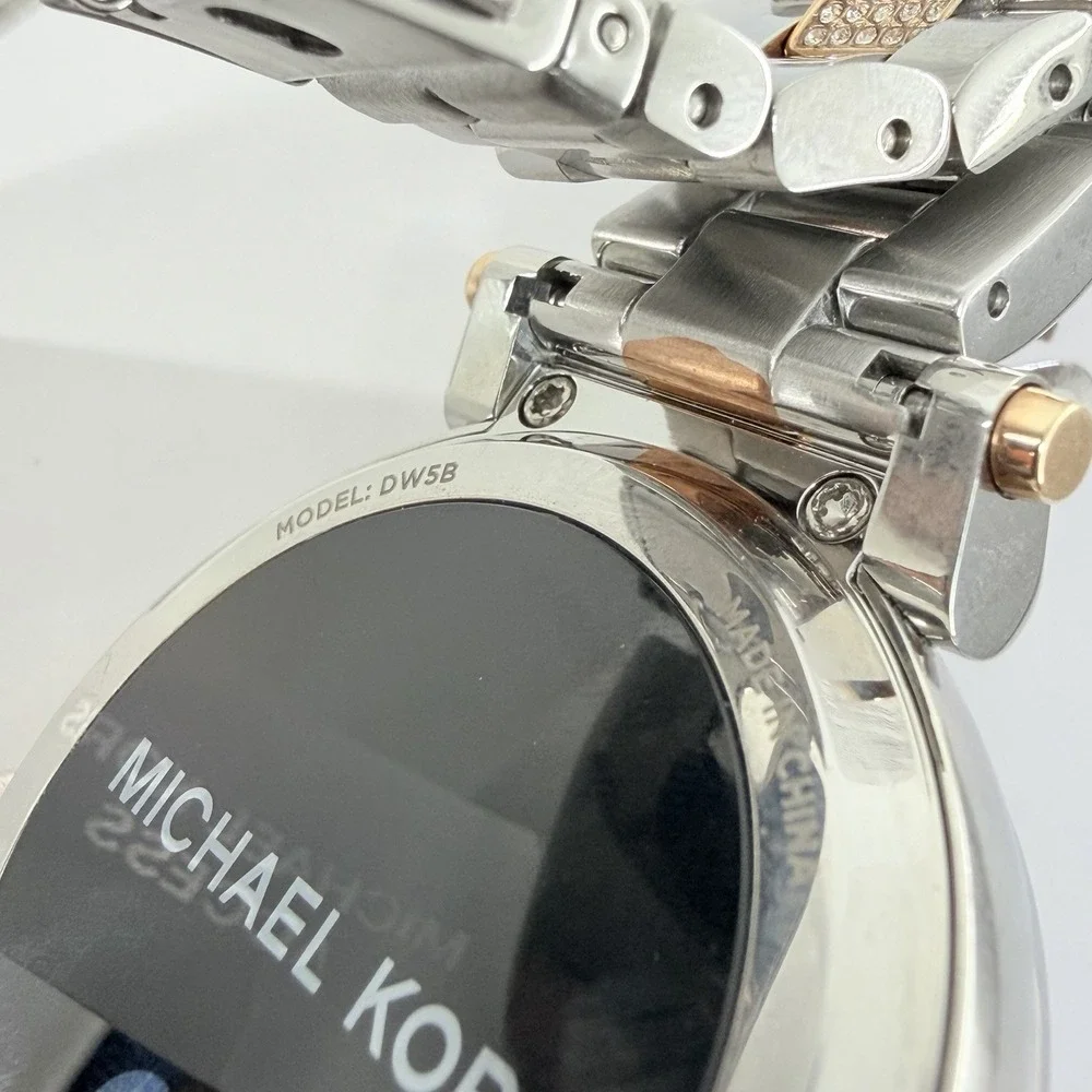 Michael Kors Access Sofie Pav Two-Tone Smartwatch Silver MKT5040 BATTERY ISSUE